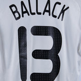 Germany 2008-09 Ballack Home Kit   (S)