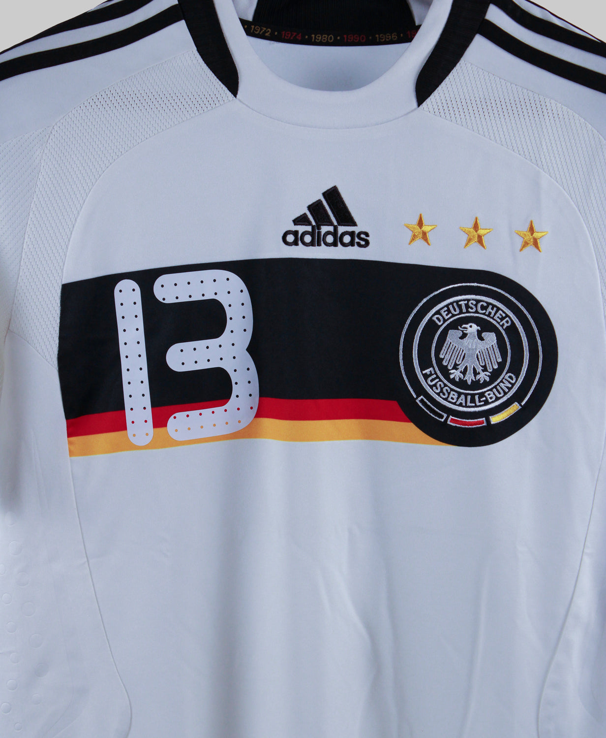 Germany 2008-09 Ballack Home Kit   (S)