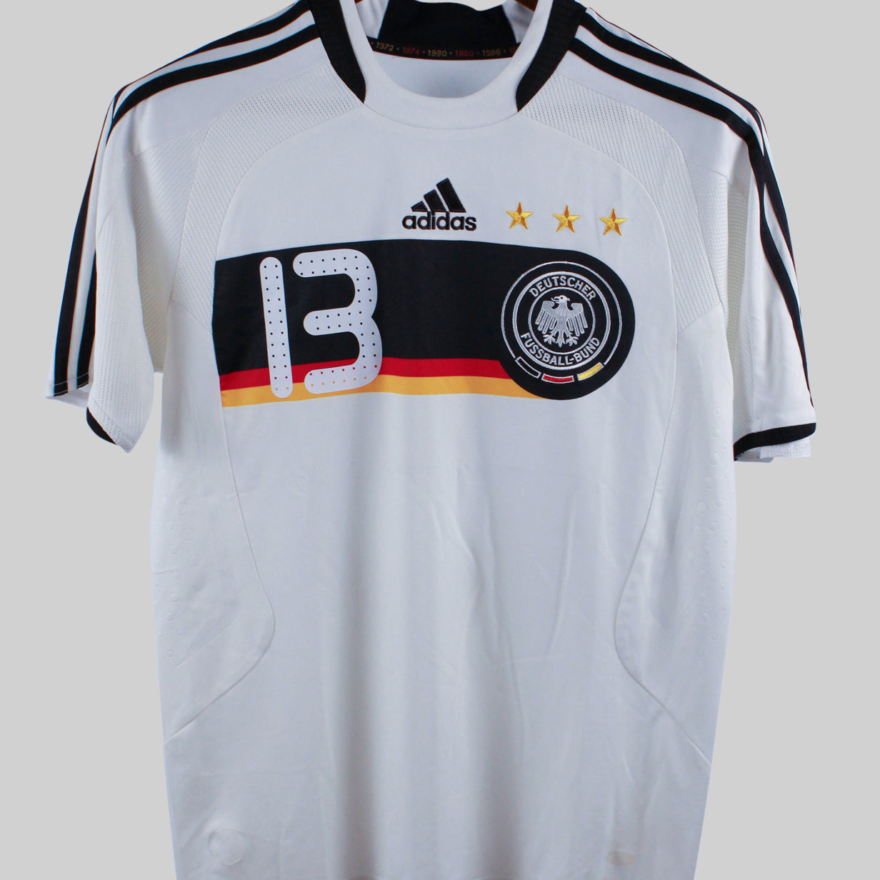 Germany 2008-09 Ballack Home Kit   (S)