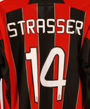 AC Milan 2012-13 Strasser Long Sleeve Home Kit (XL)
