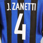 Inter Milan 2002-03 J. Zanetti Home Kit   (M)