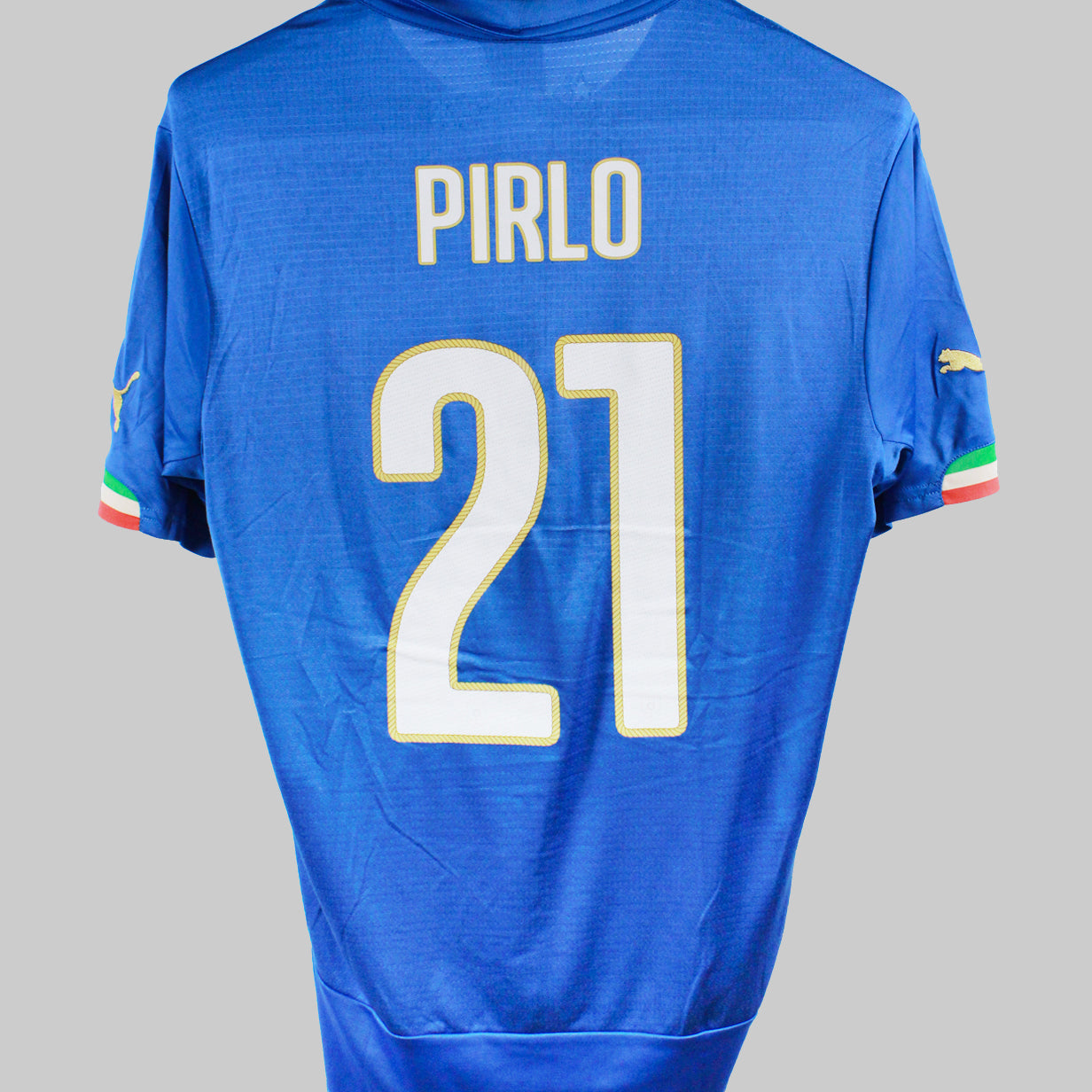 Italy 2014-15 Pirlo Home Kit   (M)