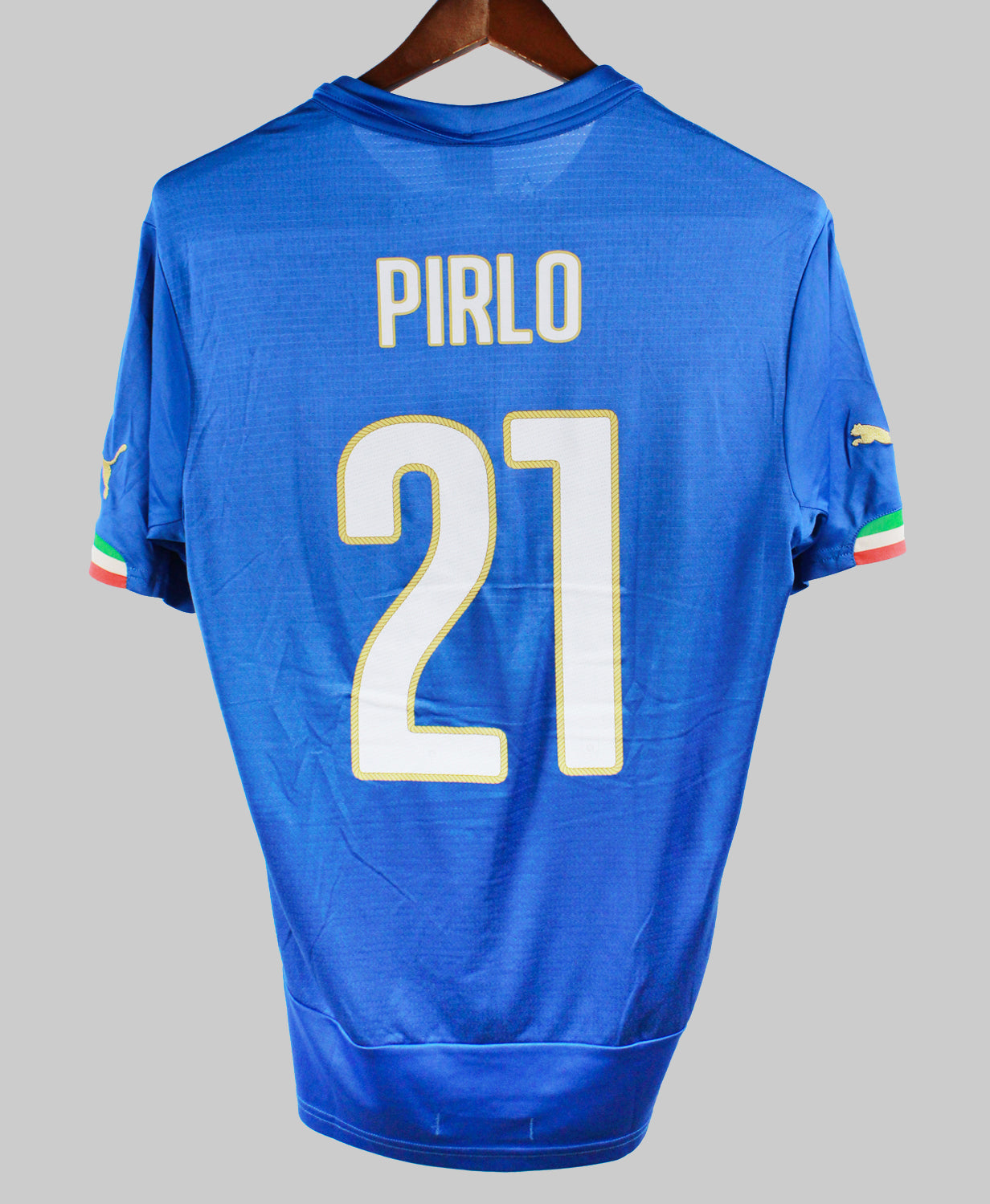 Italy 2014-15 Pirlo Home Kit   (M)