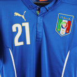 Italy 2014-15 Pirlo Home Kit   (M)
