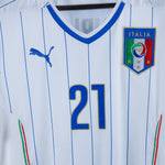 Italy 2014-15 Pirlo Away Kit   (L)