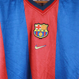 Barcelona 1998-99 Figo Home Kit  (XL)