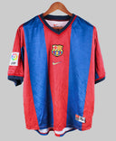 Barcelona 1998-99 Figo Home Kit  (XL)