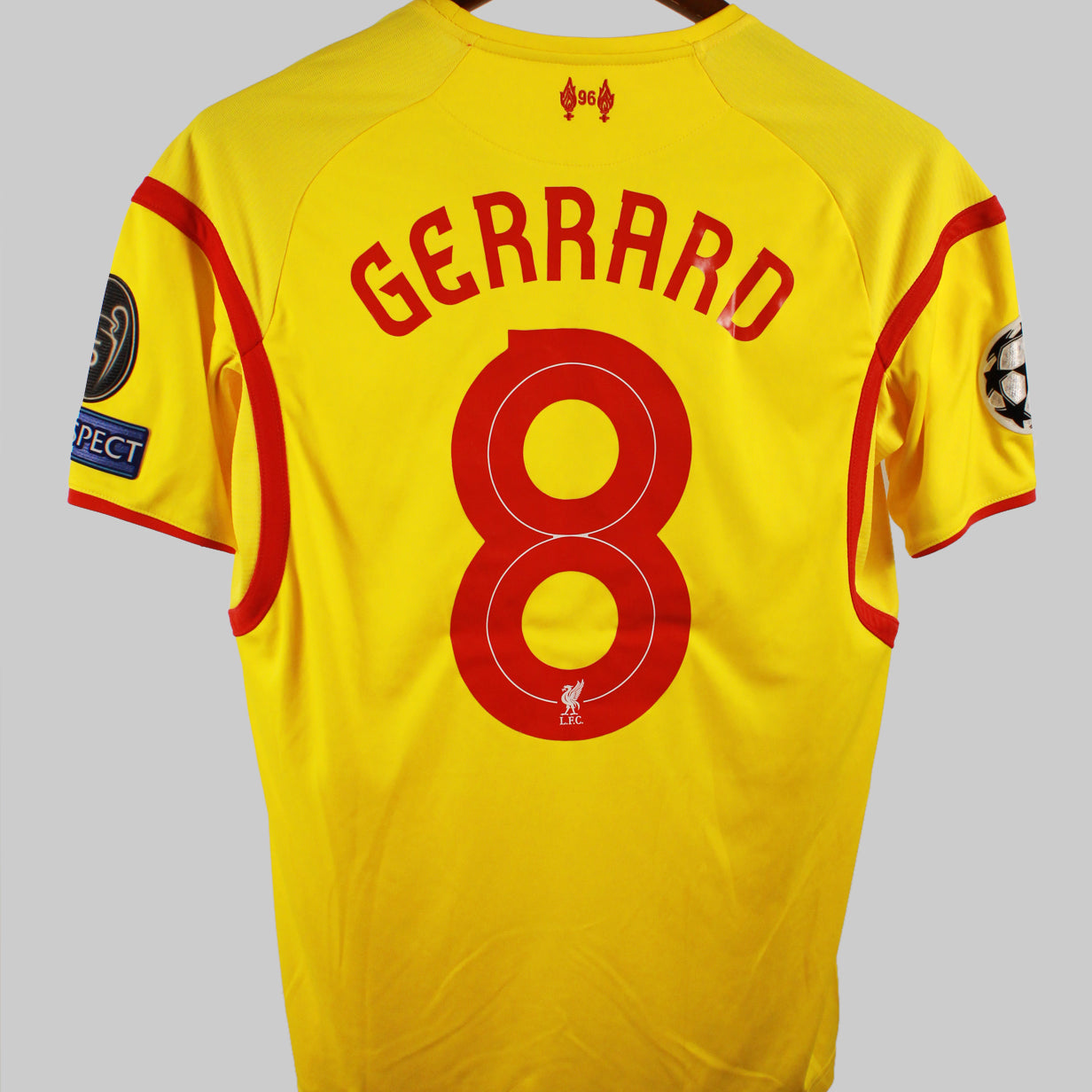 Liverpool 2014-15 Gerrard Away Kit   (S)