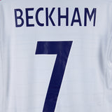 England 2003-04 Beckham Long Sleeve Home Kit (M)