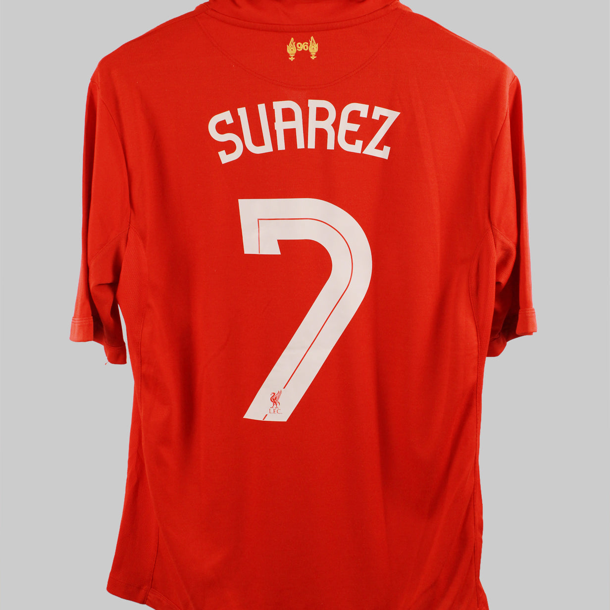 Liverpool 2012-13 Suarez Home Kit   (L)