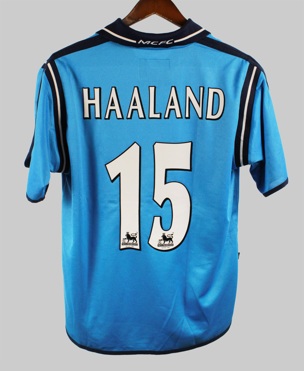 Manchester City 2002-03 Haaland Home Kit   (L)