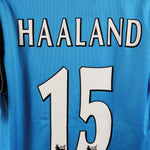 Manchester City 2002-03 Haaland Home Kit   (L)