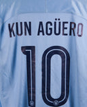 Manchester City 2017-18 Kun Aguero Home Kit   (XL)