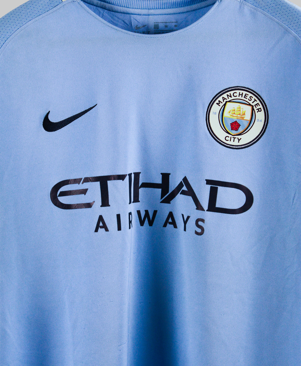 Manchester City 2017-18 Kun Aguero Home Kit   (XL)