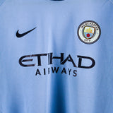 Manchester City 2017-18 Kun Aguero Home Kit   (XL)
