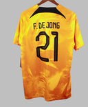 Netherlands 2022 De Jong Home Kit W/ Tags (XL)