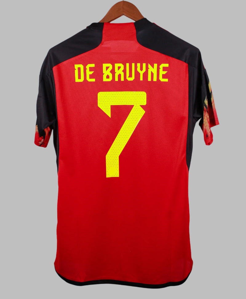 Belgium 2022 De Bruyne Home Kit W/ Tags (M)