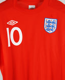 England 2009-10 Rooney Away Kit (L)