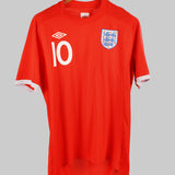 England 2009-10 Rooney Away Kit (L)