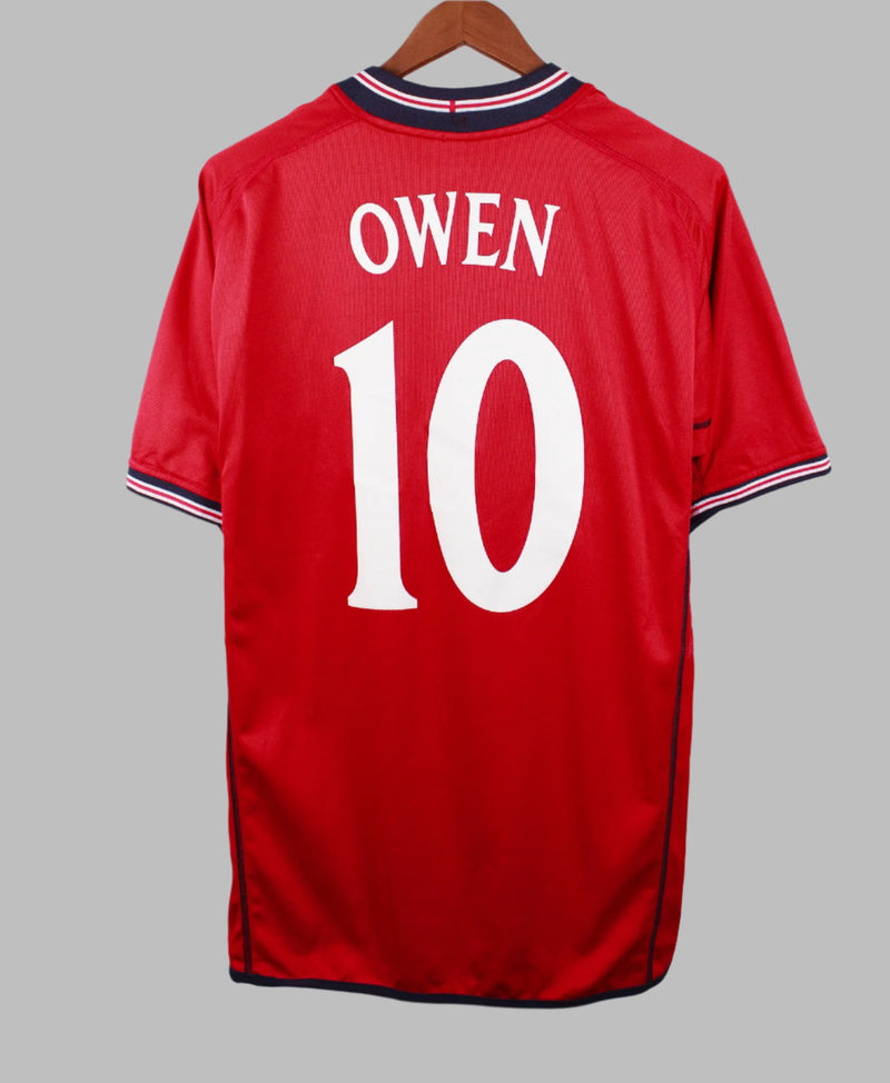 England 2002 Owen Away Kit (XL)