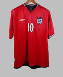 England 2002 Owen Away Kit (XL)