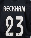 Real Madrid 2003-04 Beckham Away Kit   (S)