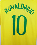 Brazil 2008 Ronaldinho Home Kit (2XL)