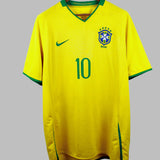 Brazil 2008 Ronaldinho Home Kit (2XL)