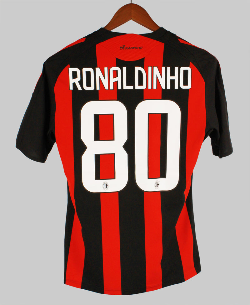 AC Milan 2008-09 Ronaldinho Home Kit (S)