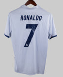 Real Madrid 2016-17 Ronaldo Home Kit   (M)