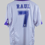 Real Madrid 1997-98 Raul Home Kit   (L)