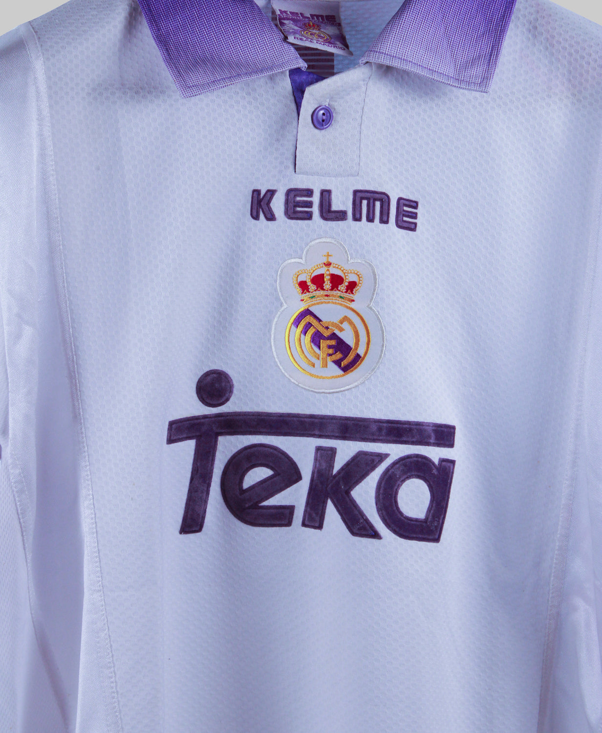Real Madrid 1997-98 Raul Home Kit   (L)
