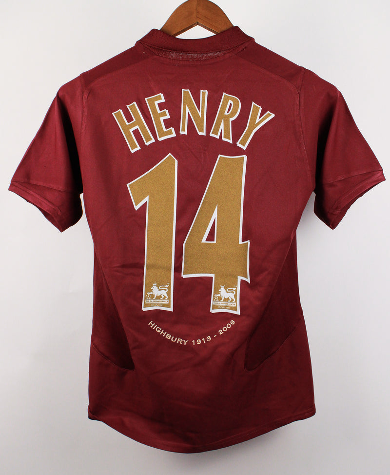 Arsenal 2005-06 Henry Home Kit (YL)