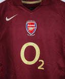 Arsenal 2005-06 Henry Home Kit (YL)