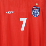 England 2004-05 Beckham Away Kit (2XL)
