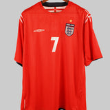 England 2004-05 Beckham Away Kit (2XL)