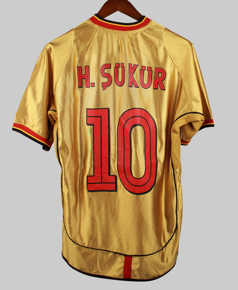 Galatasaray 2002-03 H.Sukur Fourth Kit (L)