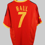 Spain 2001-02 Raul Home Kit (L)