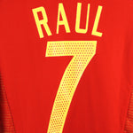 Spain 2001-02 Raul Home Kit (L)
