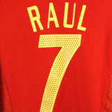 Spain 2001-02 Raul Home Kit (L)