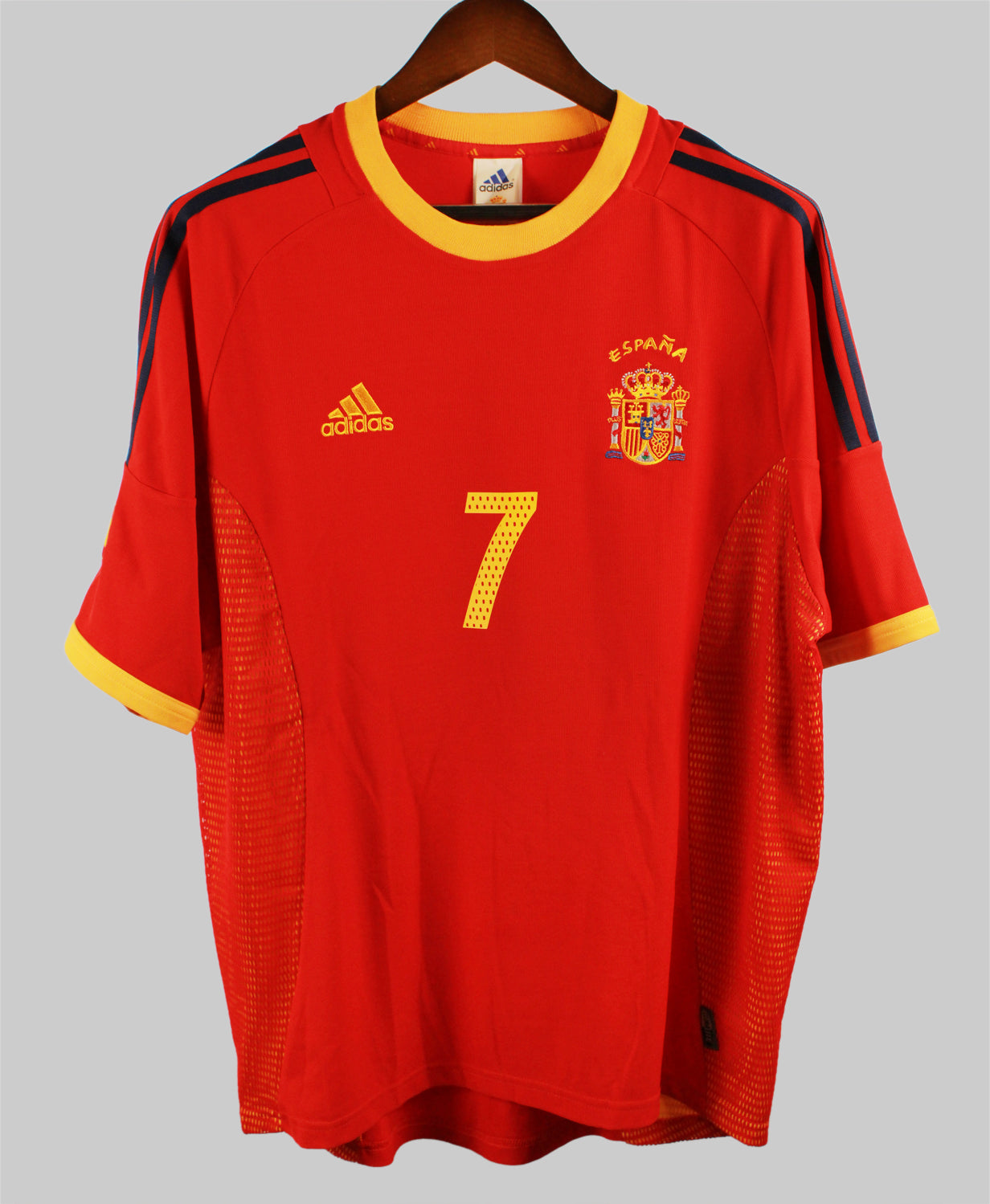 Spain 2001-02 Raul Home Kit (L)