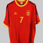 Spain 2001-02 Raul Home Kit (L)