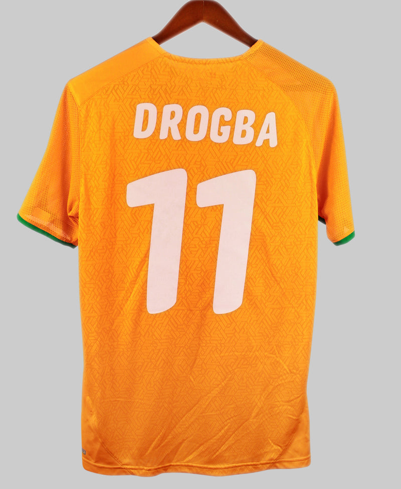 Ivory Coast 2010 Drogba Home Kit W/ Tags (M)