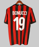 AC Milan 2017-18 Bonucci Home Kit (M)