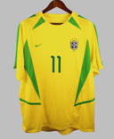 Brazil 2002 Ronaldinho Home Kit (XL)