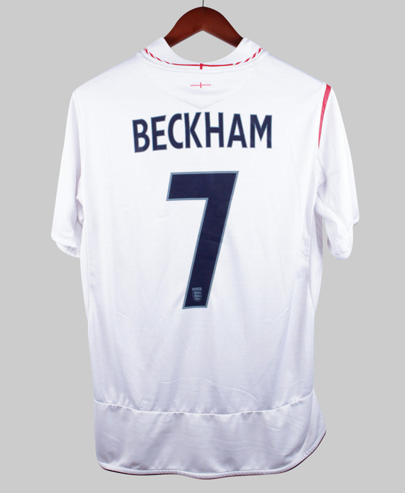 England 2006 Beckham Home Kit (S)