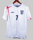 England 2006 Beckham Home Kit (S)