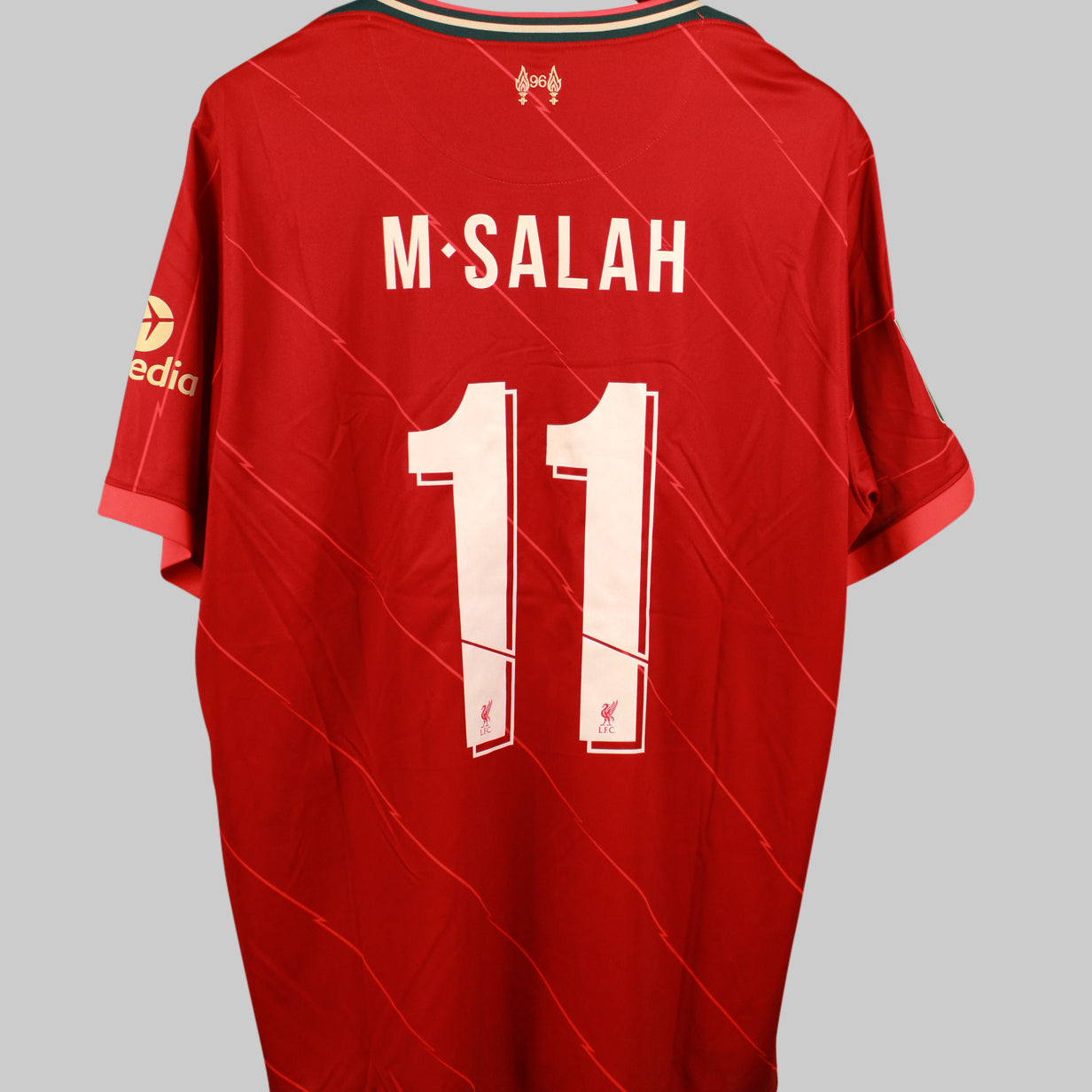 Liverpool 2021-22 Salah Home Kit (2XL)