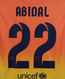Barcelona 2012-13 Abidal Away Kit (L)