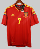 Spain 2012 David Villa Home Kit W/ Tags (M)